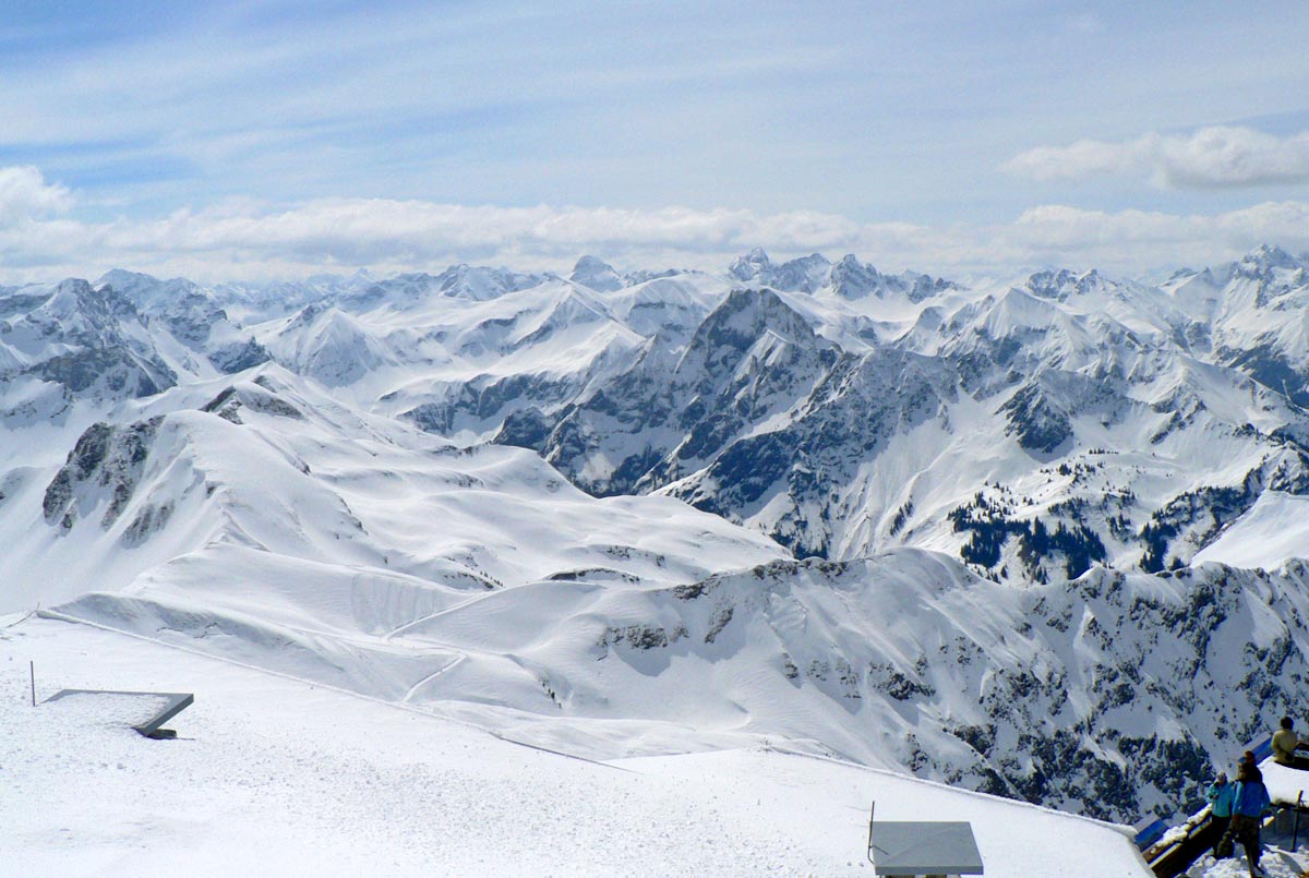 Nebelhorn Gipfel